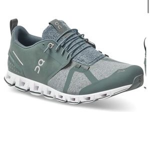 On cloud terry shoes